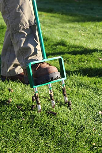 Landzie Aérateur de pelouse manuel - Outil de carottage de 1